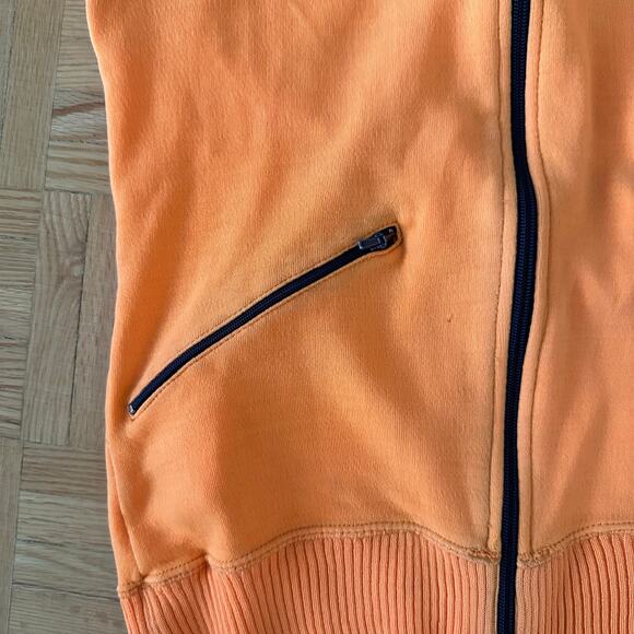 Vintage 70s-80s Adidas Orange Tracksuit jacket Womens - Picture 7 of 7